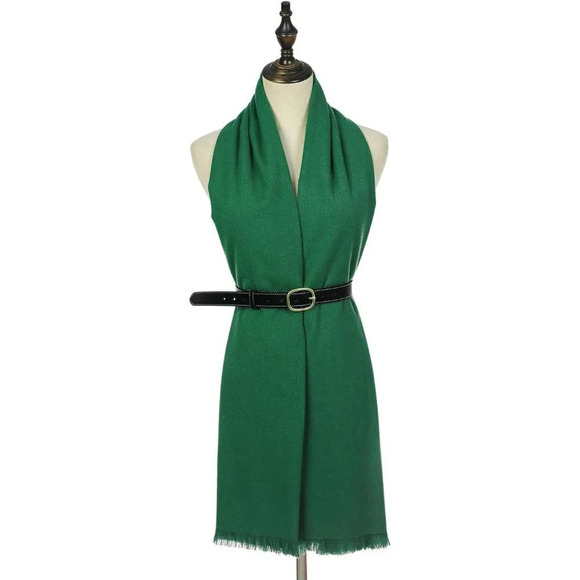 Swat Pany Scarf For Women Winter Pashmina Shawls For Women Wedding Shawls-Green2 - Picture 3 of 7